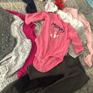 Baby girl lot of clothes 12-18months